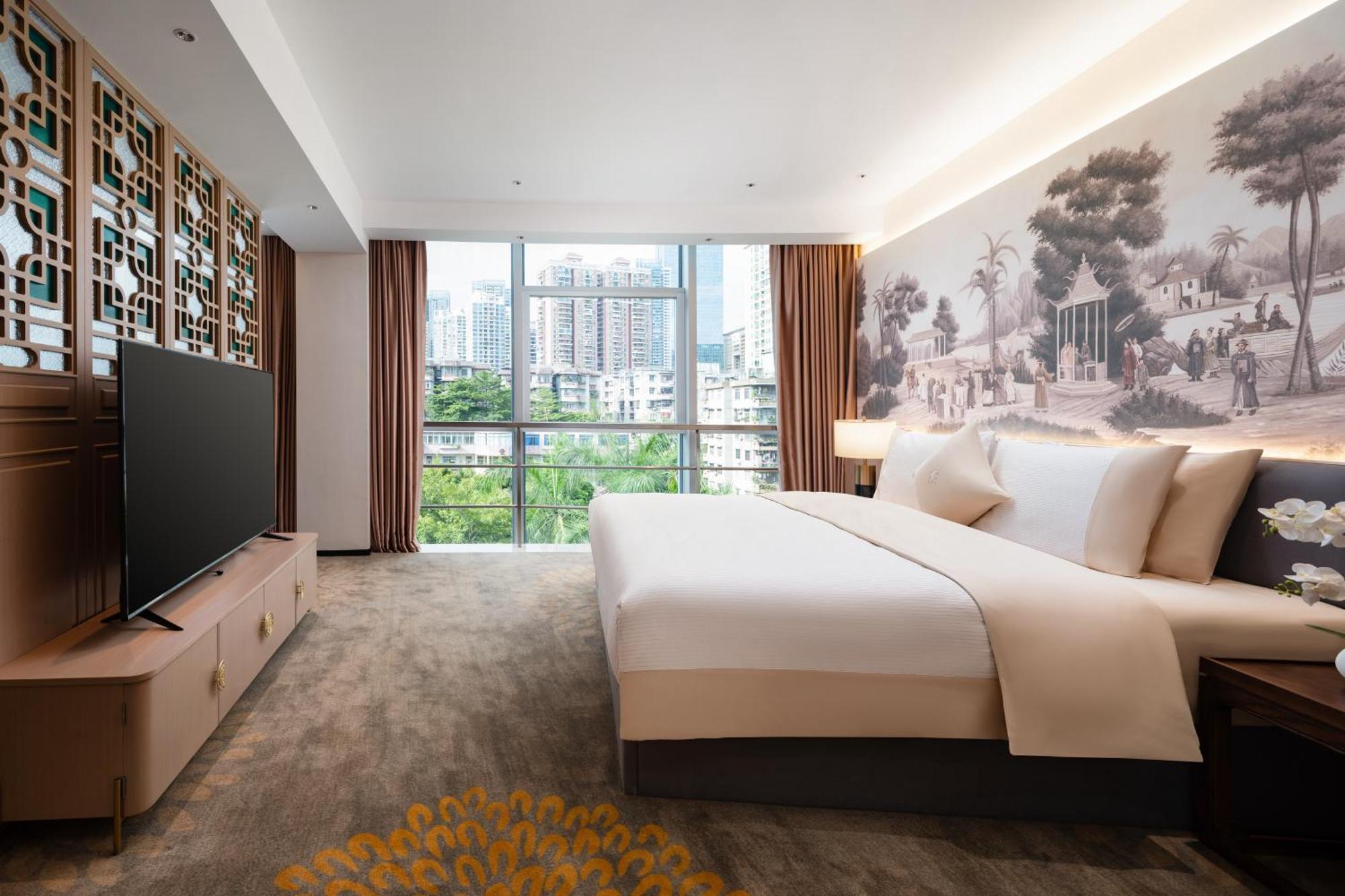Guangzhou Wogo Yuanbao Hotel-Zhujiang New Town-Free Canton Fair Shuttle Bus & Overseas Buyer Registration Services 외부 사진